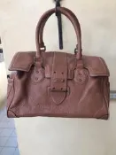 二手全真皮全牛皮知名品牌J.CREW手提包