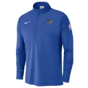 (店+)【NIKE 耐吉】FV2179-480 Nike DRI-FIT NBA Orlando Magic Move To Zero 2024/25賽季 球員版 訓練套頭針織吸溼排汗透氣立領長袖籃球衣 男款