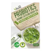 【Costco好市多】米森 好菌搖搖有機兒茶素綠茶 2公克 X 30包入 Vilson Organic Probiotics Catechin Green Tea 2 g X 30-Pack
