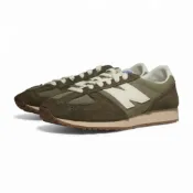 (店+)【NEW BALANCE】NEW BALANCE 休閒鞋 NB 471 墨綠奶油 麂皮 復古鞋 男女 U471PSA