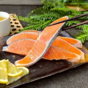 (店+)【海肉王超市】智利鮭魚半月切 (4片260g/包) 居家海鮮料理