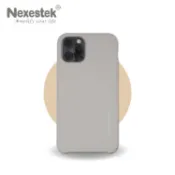 Nexestek iPhone 11Pro / 11ProMax 原廠型液態矽膠手機保護殼 岩石灰 防摔殼 保護殼