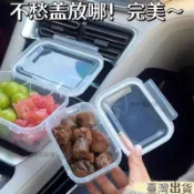 🎉臺灣出貨🎉便攜式食品級保鮮盒冰箱水果蔬菜收納盒大容量冷凍密封防潮整理盒