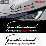 台灣現貨 Odyssey燈眉貼紙 Odyssey貼紙 SPORT燈眉貼 車身貼 引擎蓋貼紙 大燈貼紙 HONDA 本田