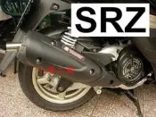 【小港二輪】SRZ 四代章魚管 放射式白鐵尾蓋~ 四代勁戰. BWSR. 四代新勁戰. BWS-R