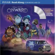 Disney Read-along Onward  ½的魔法 英語故事有CD有聲書（購買前請先詳閱說明前兩行）