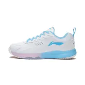 (店+)【LI-NING 李寧】AYTS038-4 LiNing李寧 全能王 舒適時尚百搭 減震防滑 低幫 羽毛球鞋 男女同款 白藍粉 男鞋 男運動鞋 女鞋 女運動鞋 羽球鞋
