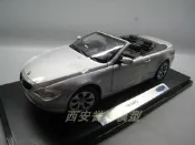 【LT】WELLY 威利 118 BMW645ci bmw 645ci敞篷跑車 合金收