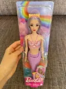 【-盒好】芭比娃娃美人魚 odile臉模 紫色白肌 全新
