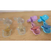 ★惜物二手★ Us baby優生矽晶安撫奶嘴(標準/雙扁/拇指型)單入附盒 _另有奶瓶寬口墊片