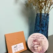 聲語 - (撐起一片天)陶瓷吸水杯墊 / 基督徒文創,辦公桌療癒小物