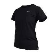 【MIZUNO 美津濃】女短袖T恤-台灣製 吸濕排汗 運動 上衣 休閒 抗UV(J2TAD70109)