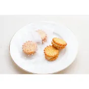 (店+) 點點磨砂袋裝 「小檸檬夾心餅乾 單入」零食 生日分享  聖誕節 萬聖節  g3275