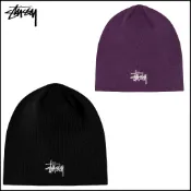 STUSSY Basic Skullcap Beanie 毛帽 男女 情侶 針織 冷帽 GD ROSE 周湯豪 ZICO