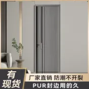 現貨速發！免運 實木門 防盜門 防撬門 入戶門 室內門 木門 碳晶門木門實木房間門臥室門室內門套裝門包門框門套免漆門全套門 八折下殺 特價出 可開發票