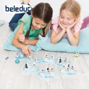 德國Hape beleduc貝樂多 桌遊-拯救小企鵝