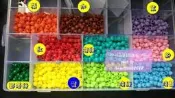 *~美眉俱樂部~*rainbow彩虹彩色橡皮筋 編織loom小彩珠