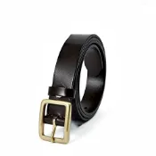 (店+)【巴黎精品】現貨+預購 100%真皮皮帶男牛皮腰帶商務皮帶手工皮帶休閒男襯衫牛仔褲西裝褲-金屬俐落手工亮面金屬植鞣p1bh50