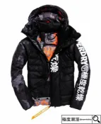 DryDog 跩狗嚴選 跩狗嚴選 特價 極度乾燥 Superdry 跩狗嚴選 旗艦款 90%絨 羽絨衣 JP版 大衣 外套 防寒 雪衣 黑迷彩