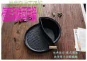 火烤兩用鍋 涮涮鍋 刷刷鍋 鑄鐵鍋 家用火烤兩吃 單人獨享鍋 火鍋+烤肉 刷烤一體 無塗層 瓦斯爐電磁爐適用