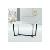 (店+)25E 515 石面6尺/5尺鐵腳座餐桌 會議桌 商用桌 洽談桌 咖啡桌 石面 實木