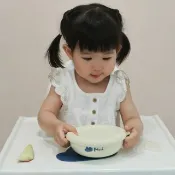 點心碗/小粥碗碗蓋 學習餐具 三色碗 ∣Moek X Jesper