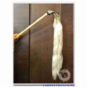 【九龍佛具】乩身專用頂級精緻佛塵(實木桿 編織仿牛毛) 多種尺寸全面特價中 神明佛像藝術雕刻 佛桌佛聯佛具用品@台北板橋