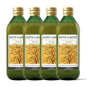 即期品OLIVE GARDEN 橄欖莊園 歐洲特級冷壓初榨橄欖油 1Lx4瓶(可生飲/酸價0.25%)