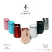 林之舍家居 篩粉器 火箭家篩粉器手沖咖啡磨豆機搭檔接粉杯聞香杯304鋼粉篩實木刷~免運 開發票