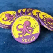 🚚桃園快速🚚魷魚幣德州撲克魷魚卡SQUID GAME 德州撲克