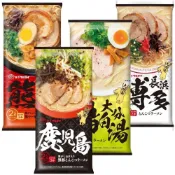 (店+)*貪吃熊* 日本 丸泰 名地 名地拉麵 棒狀拉麵 鹿耳島 熊本 豚骨 博多 雞白湯 日本棒狀泡麵