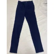 UNIQLO女 彈性深藍高腰牛仔褲全新品