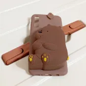 三星A50 熊熊遇見你 零錢包 手機殼