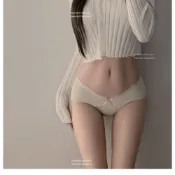(店+)N.n 性感睡衣｜冰絲內褲 運動內褲 無痕內褲 低腰內褲 性感內褲 半包臀 女內褲 歐美內褲 韓國內褲 高衩內褲