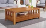 【DH】商品貨號N762-5商品名稱《凱尼》130CM兩柚木大茶几。優質細膩經典。新品特價