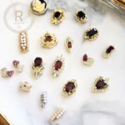 Rainbow Nail  美甲鋯石合金(308~325)美甲飾品 美甲鑽