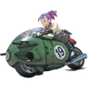栗特小舖【JP19073】Figure-rise Mechanics 七龍珠 布瑪的可變型19號機車 組裝模型 日空日版