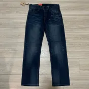 全新Levi's levis 504 16222-0005 W30 L34 深藍刷色小直筒牛仔褲 505