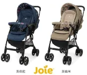 免運費送雨罩奇哥Joie FLOAT 4WD輕量雙向推車JBB88600C英倫藍JBB88600C英倫米JBB88600