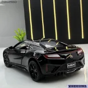新款💕模型車 玩命關頭9 1：32 本田謳歌 ACURA NSX模型 合金玩具車 玩具小車 聲光玩具車 回力