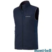 【MONT-BELL】女 軟殼防潑水背心 LIGHT SHELL VEST 立領背心_石墨灰_1106560