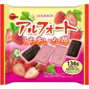 日本  Bourbon   北日本 帆船巧克力餅乾家庭包   日本內銷版  BOURBON 波路夢   帆船餅 草莓