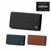 PORTER 波特夾 長夾 吉田包正規販賣店 PORTER CURRENT 052-02201 | 皮夾 水流紋 品牌 錢包 零錢袋 帥氣 男友 男性 男用｜KURA CHIKA by Porter 日本必買 | 日本樂天熱銷