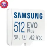 luckycard Samsung 512G 512GB EVO plus microSD A2 V30 MB-MC512SA 記憶卡
