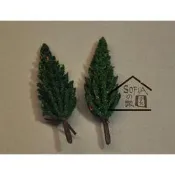 ◆SOFIAの樂園◆模型造景用 微景觀 聖誕樹 松伯模型樹(暗綠) 8cm&10cm