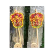 (店+)白沙屯媽祖專區 日月扇 護駕 保平安 白沙屯 媽祖 粉紅超跑 山邊媽祖 拱天宮 日 月