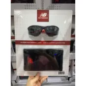New Balance運動偏光黑色太陽眼鏡 好市多代購