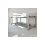 (店+)免運 廚房壁掛置物架不銹鋼掛墻架子飯店上墻收納吊架兩三層墻上置物架