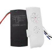 【3C驗證】三檔通用吊扇燈遙控開關英文版風扇燈遙控器智能110V220V無線調速電風扇 落地扇 吊扇 壁扇 工業風扇