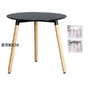 帝國精品家具企業有限公司 《Chair Empire》TB012北歐小家庭餐桌/伊姆斯餐桌/休閒圓桌/陽台桌/餐桌/圓桌/復刻版/洽談桌/白/黑